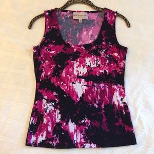 NWOT Philosophy abstract sleeveless top